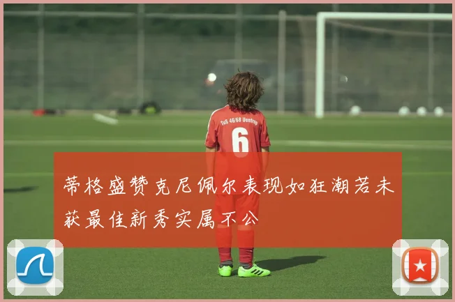 蒂格盛赞克尼佩尔表现如狂潮若未获最佳新秀实属不公